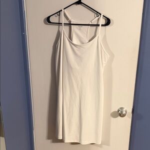 Old Navy Active Powersoft White Tank Dress